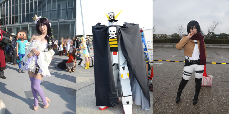 Illustration for article titled Year-End Cosplay in Japan: The Cute, the Sexy, the Weird